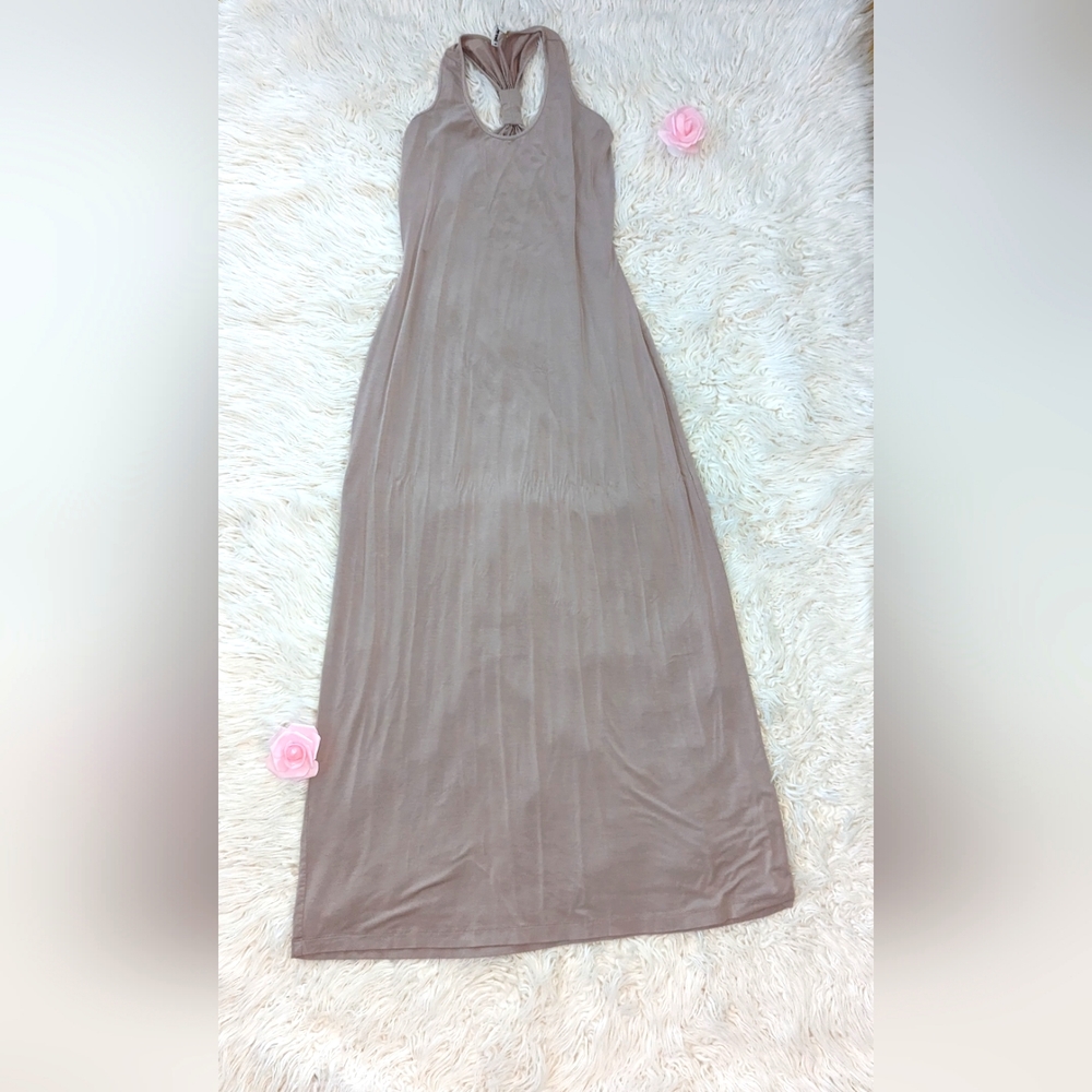Maxi cream sundress